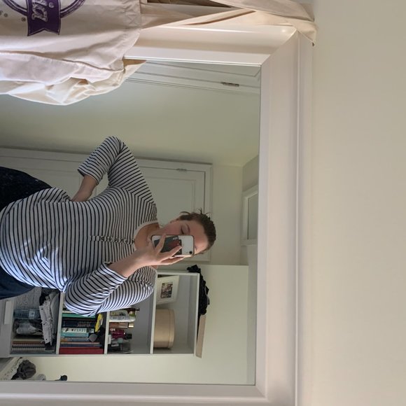 B&W Stripped Long Sleeve - Picture 7 of 8